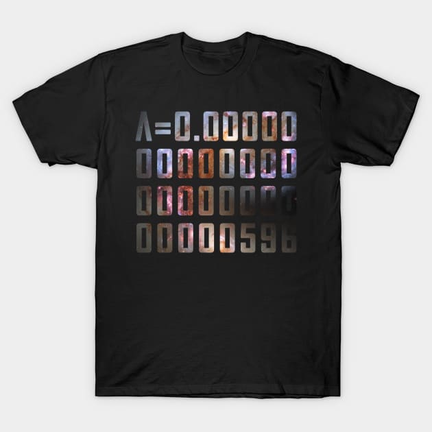 Cosmological constant - lambda T-Shirt by Windy_Desert